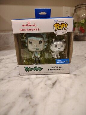 Funko Pop Ricka And Morty Ornaments